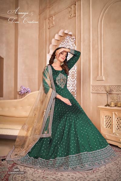 AANAYA VOL 166 BY DANI CREATION DESIGNER LEHENGA CHOLI WHOLESALER IN SURAT